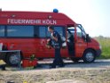 Uebung PRhein Feuerwehr Polizei DLRG Leverkusen Hitdorf P041